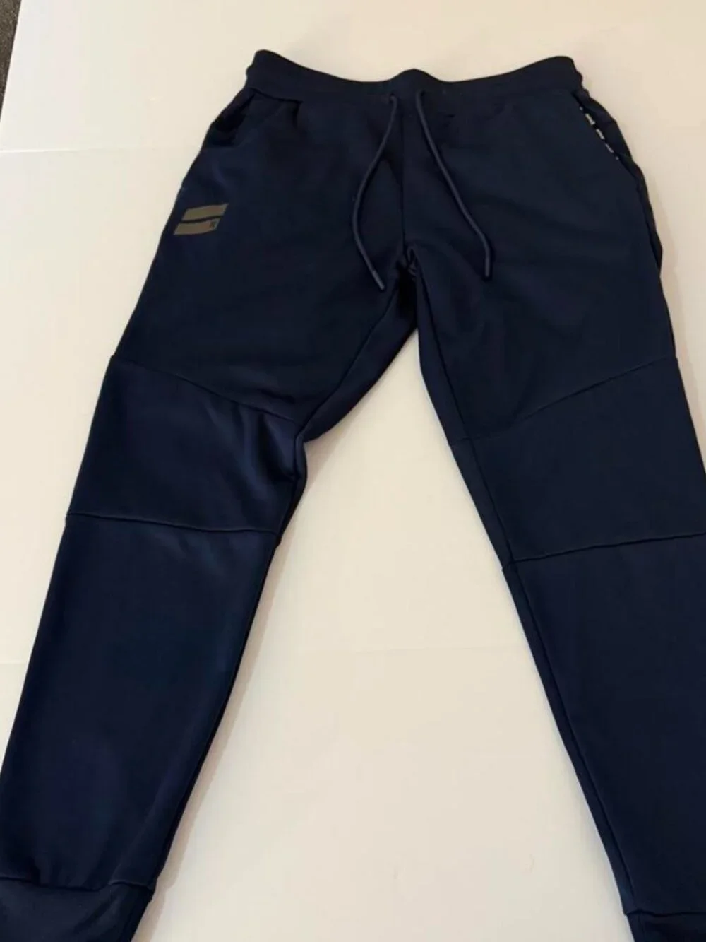 Hurley Men’s Fleece Training Jogger Sweatpants – Medium – Navy Blue**